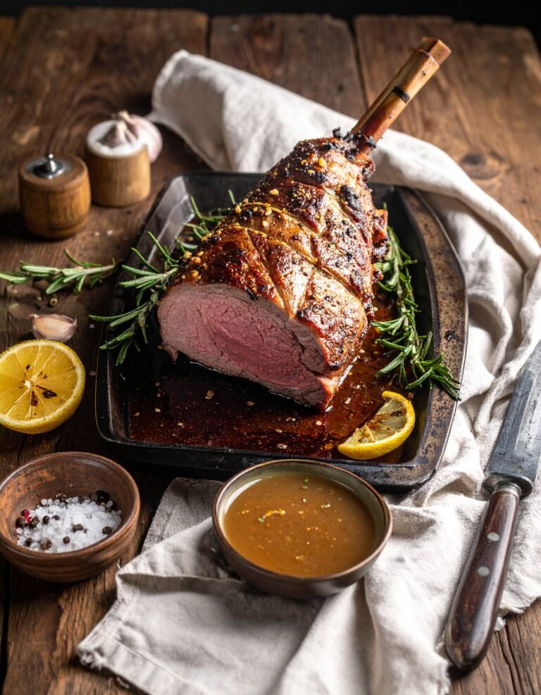 Low & Slow Leg of Lamb (Ultra-Tender, Super Juicy)