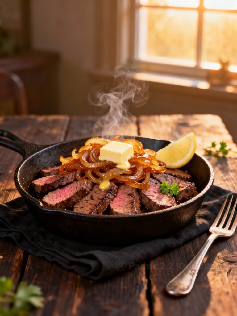 Beef Liver & Caramelized Onions (Rich, Iron-Packed Comfort)